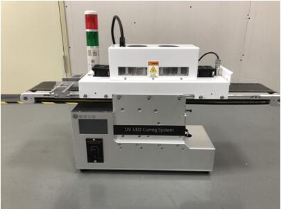 维海立信uvled面光源流水线固化机